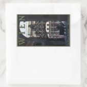 Sticker Rectangulaire Vienne - Chariot (Sac)