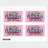 Sticker Rectangulaire Vierge (Feuille)