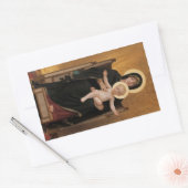 Sticker Rectangulaire Vierge et enfant (Enveloppe)