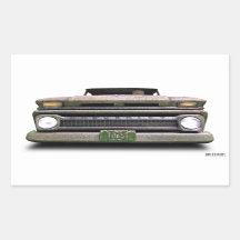 Vieux Vintage Rat Rod Ramassage Camion Zombie Pilo
