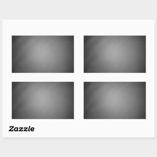 Sticker Rectangulaire Vignette Chalkboard tendance (Feuille)