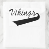 Sticker Rectangulaire Vikings (Sac)