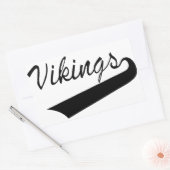 Sticker Rectangulaire Vikings (Enveloppe)
