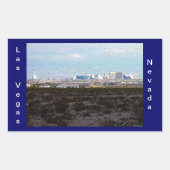 Sticker Rectangulaire Ville de Las Vegas (Devant)