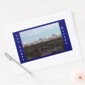 Sticker Rectangulaire Ville de Las Vegas (Enveloppe)