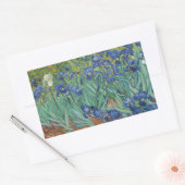 Sticker Rectangulaire Vincent van Gogh - Irises (Enveloppe)