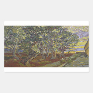Sticker Rectangulaire Vincent van Gogh - la récolte (pour Emile Bernard