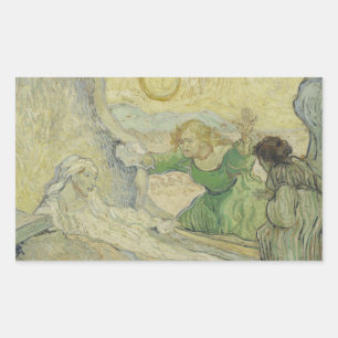 Sticker Rectangulaire Vincent van Gogh - L'ascension de Lazarus