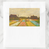 Sticker Rectangulaire Vincent van Gogh Lits à fleurs en Hollande (Sac)