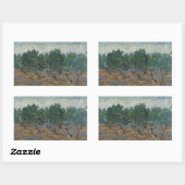 Sticker Rectangulaire Vincent van Gogh - Olive Grove (Feuille)
