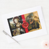 STICKER RECTANGULAIRE VINEYARD VIN ANTIQUE GRÂCE AU VINEYARD SAVOIR-FAIR (Enveloppe)