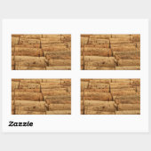 Sticker Rectangulaire Vins Corks (Feuille)