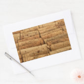 Sticker Rectangulaire Vins Corks (Enveloppe)
