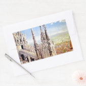 Sticker Rectangulaire Vintage (Enveloppe)