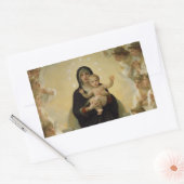 STICKER RECTANGULAIRE VINTAGE 3 (Enveloppe)