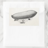 Sticker Rectangulaire Vintage Blimp (Sac)
