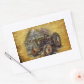 Sticker Rectangulaire Vintage Farm (Enveloppe)