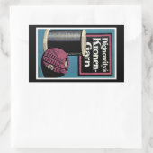 Sticker Rectangulaire Vintage Kronengard (Sac)