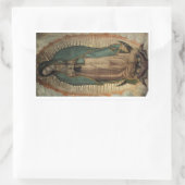 Sticker Rectangulaire Virgen de Guadalupe (Sac)