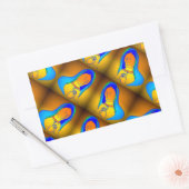 Sticker Rectangulaire Virgin of Guadalupe (Enveloppe)