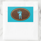 Sticker Rectangulaire Virgo 2008 (Sac)