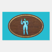 Sticker Rectangulaire Virgo 2008 (Devant)