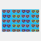 Sticker Rectangulaire Vision De L'Amour (Devant)