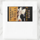 Sticker Rectangulaire Visite Espana ~ Vuelos Internacionales (Sac)