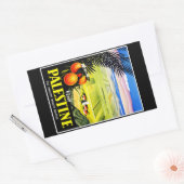 Sticker Rectangulaire Visiter la Palestine ~ Voir la beauté ancienne res (Enveloppe)