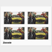 Sticker Rectangulaire Vitesse éternelle (Feuille)