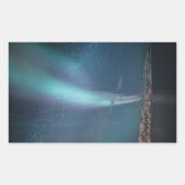 Sticker Rectangulaire Voie Lactée Northern Lights (Devant)