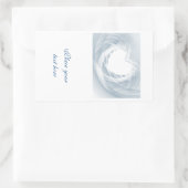 Sticker Rectangulaire Voile de naissance (Sac)