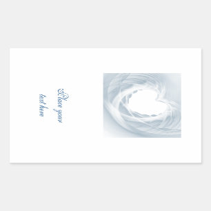 Sticker Rectangulaire Voile de naissance