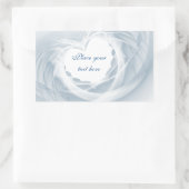 Sticker Rectangulaire Voile de naissance (Sac)