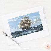 Sticker Rectangulaire Voiliers vintages (Enveloppe)