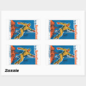 Sticker Rectangulaire Voir l'Union soviétique en devenir (Feuille)