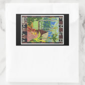 Sticker Rectangulaire Voir Malaya (Sac)