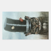 Sticker Rectangulaire Voisins bruyants (Devant)