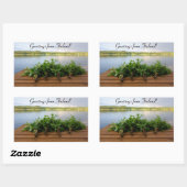 Sticker Rectangulaire Voix de la Finlande (Feuille)