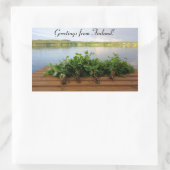 Sticker Rectangulaire Voix de la Finlande (Sac)