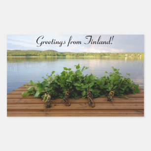 Sticker Rectangulaire Voix de la Finlande