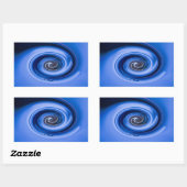 Sticker Rectangulaire Vortex par Shirley Taylor (Feuille)