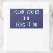 Sticker Rectangulaire Vortex Polaire II (Sac)