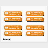 Sticker Rectangulaire Vos Compétences De Lecture Ont Augmenté (Feuille)