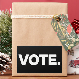 Sticker Rectangulaire Vote Election 2024 Vote Droits de vote Suffrage