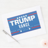 Sticker Rectangulaire Vote MAGA Trump Vance 2024 (Enveloppe)