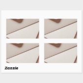 Sticker Rectangulaire vous avez du courrier (Feuille)