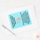 Sticker Rectangulaire Vous devez porter un masque pour éviter les autoco (Enveloppe)