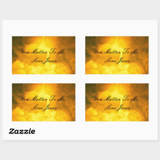 Sticker Rectangulaire Vous M'Importez (Feuille)