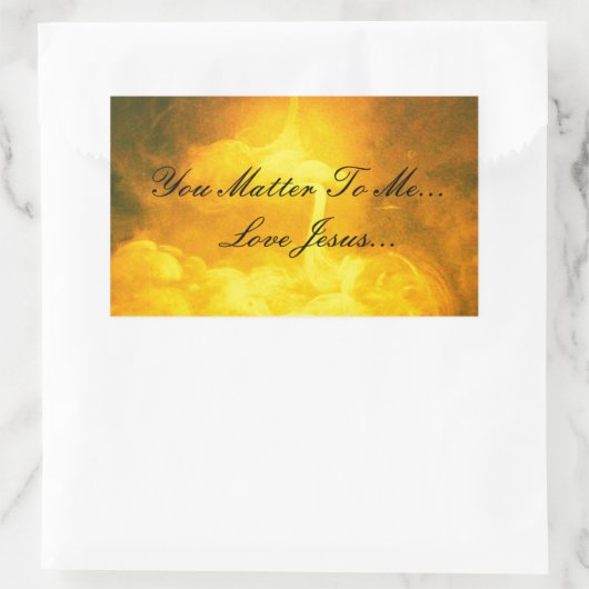 Sticker Rectangulaire Vous M'Importez (Sac)